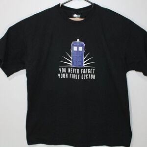 Think Geek Dr. Who T Shirt Size XL vintage Apple style